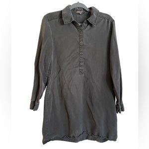 Michael Stars Graphite Shirt Dress, S
